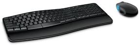 img 2 attached to 💻 Optimize Search: Microsoft Sculpt Comfort Desktop Combo (L3V-00002) with USB Port Keyboard and Mouse