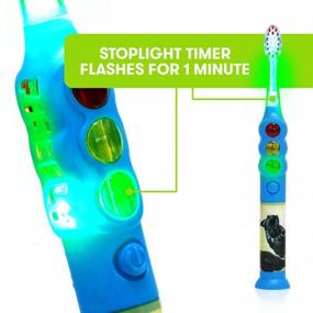 img 2 attached to 🦷 FIREFLY Ready Go Avengers Toothbrush: Light Up, Suction Cup, Blue (1-Pack)