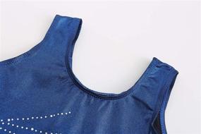 img 2 attached to Gymnastics Leotards Diamond Sportswear Sleeveless Sports & Fitness in Other Sports