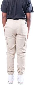 img 3 attached to BROOKLYN ATHLETICS XFY8382A Mens Khaki Boys' Clothing and Pants