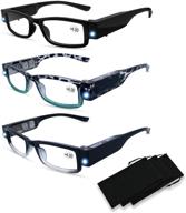 reading glasses eyeglasses magnifier nighttime logo