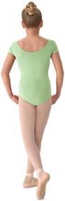 img 3 attached to 👗 Lilac Bloch Mirella Sleeve Leotard, Size 14 - Girls' Shoes and Flats