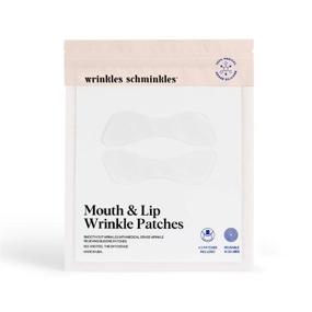 img 4 attached to 👄 Wrinkles Schminkles Пластыри для лечения морщин в области рта - силиконовые патчи медицинского класса на 100%, сделано в США - 1 пара, восстановление и удаление морщин на губах - разглаживание и подтяжка линий смеха из-за возрастных изменений и воздействия солнца+