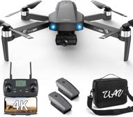 high-performance gps 4k drone with 2-axis gimbal eis camera: ideal for adults beginners,3280ft long range professional quadcopter, brushless motor, 50mins flight time, wifi 5g fpv transmission, auto return, foldable logo