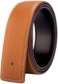 img 3 attached to Vatees Womens Leather Replacement Buckle Men's Accessories in Belts