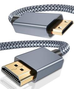 img 4 attached to 🔌 Elebase Mini HDMI to HDMI Cable: 6.6 FT, 4K 60Hz | DSLR Camera, Camcorder, Graphics Video Card