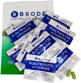 img 3 attached to 💪 Brode Electrolyte Vitamin: Zero-Sugar, Portable Tablets for Sports, Hangovers, Jetlag - Boosted with 5 Essential Electrolytes + 9 Vitamins - No Gross Flavor