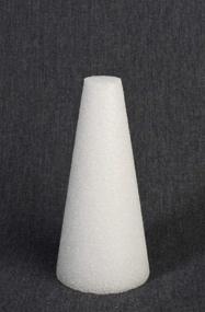 img 2 attached to 🎨 Set of 6 Styrofoam Cones in White, Ideal for Crafting and Decoration