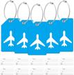 silicone luggage suitcases stainless fastening（blue） logo