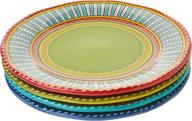 🌈 vibrant multicolor dining with certified international's valencia dinner set логотип