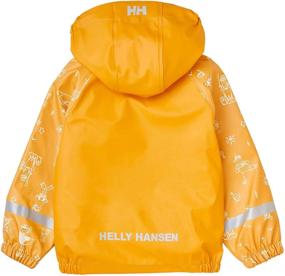 img 2 attached to 🌧️ Helly-Hansen Детский дождевик с принтом Bergen AOP Pu: стильная и защитная дождевая одежда для детей