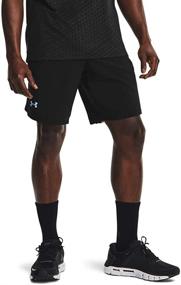 img 4 attached to 🩳 Under Armour Men's Stretch Woven 9-inch Launch Shorts