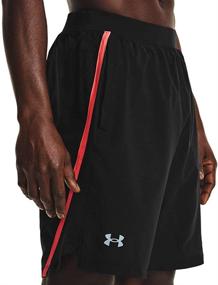 img 1 attached to 🩳 Under Armour Men's Stretch Woven 9-inch Launch Shorts