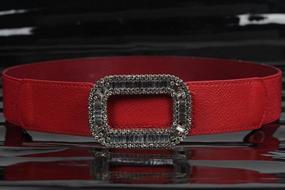 img 2 attached to Womens Elastic Stretch Luxury Crystal Women's Accessories