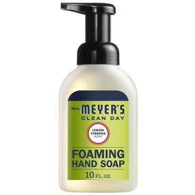 img 4 attached to 🍋 Mrs Meyers Foaming Hand Soap, Lemon Verbena 10 Oz - Pack of 2: Effective and Fresh