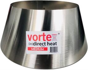 img 3 attached to 🔥 Enhance Your Grilling Experience with VORTEX (IN)DIRECT HEAT: Perfect for Weber Kettle 22 26.75 WSM Smokey Mountain XL Kamado XL Big Green Egg - Medium Size