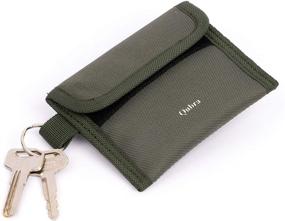 img 1 attached to 🔑 Men's Accessories: Qubra Keychain Lanyard Wallet Holder