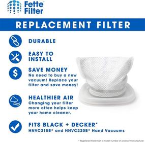 img 3 attached to Fette Filter Replacements Compatible Dustbuster Vacuums & Floor Care