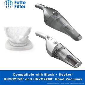 img 1 attached to Fette Filter Replacements Compatible Dustbuster Vacuums & Floor Care