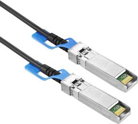 img 1 attached to 🔌 25G SFP28 SFP+ DAC Cable - 25GBASE-CR SFP28 to SFP28 Passive Direct Attach Copper Twinax Cable for Mellanox Device, 1-Meter(3.3ft) - High-Performing Ethernet Solution for Mellanox Devices, 1-Meter Length