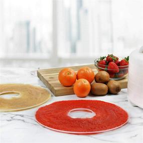 img 3 attached to NESCO LSS-2-6 Snackmaster 13.5" Fruit Roll Sheet: Premium Dehydrator Accessory, Pack of 2