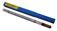 🔬 eisco labs laboratory hydrometer - specific gravity, heavy liquids, 1.000 to 2.000 range, 0.010 increments - inclusive of protective case logo