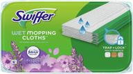 🧹 swiffer sweeper wet mopping pad refills - lavender scented with febreze, 12 count (packaging may vary) logo