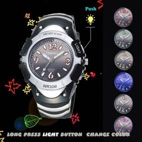 img 1 attached to Watches PASNEW Digital Sports Waterproof Girls' Watches