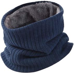 img 4 attached to Winter Scarf Neck Warmer Gaiter Men's Accessories and Scarves