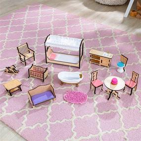 img 1 attached to 🏠 Multicolor KidKraft 65956 Charlotte Dollhouses