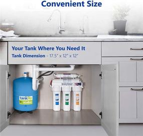 img 2 attached to 🚰 TankRo Gallon RO Expansion Tank: Maximize Performance and Efficiency!