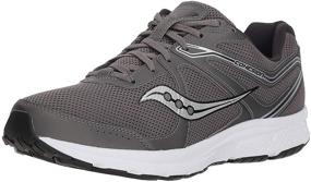 img 4 attached to 👟 Saucony Men's Cohesion Sneaker Charcoal Fashion Sneakers