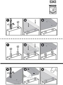 img 1 attached to Milescraft 5343 8-Piece Drill Center Kit for Dowel and Tenon