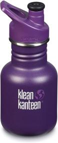 img 4 attached to 🧃 Klean Kanteen Kid Classic 12oz Bottle: Sport Cap 3.0 for Active Kids