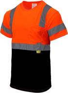 bfs8511 visible sleeve t shirts reflective occupational health & safety products logo