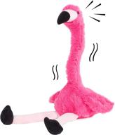 🦩 разговорный фламинго: интерактивная игрушка на день рождения от cozyworld логотип