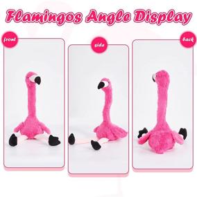 img 3 attached to 🦩 Talking Flamingo Interactive Birthday Toy from CozyWorld
