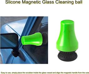 img 3 attached to Magnetic Scrubber Precision Aquarium Scratch Free Cleaning Supplies for Brushes