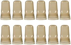 img 4 attached to 🍾 (Pack of 12) Tezzorio Liquor Pourer Covers: Protect & Preserve Your Liquor with Universal Bottle Cover Caps!