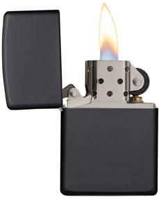 img 2 attached to 🔥 Stylish & Durable: Zippo Matte Pocket Lighters - Convenient Flames On-The-Go