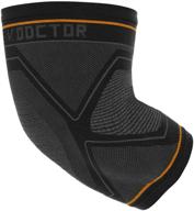 enhanced performance and protection: shock 💪 doctor compression knit elbow sleeve with gel support логотип