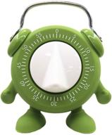 🍳 herf kitchen timer: cute minion egg baking teaching cooking countdown - 60 mins green timer with ring alert logo