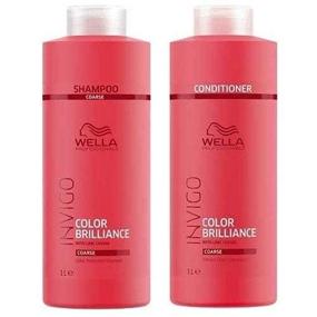 img 1 attached to Wella Brilliance Shampoo Conditioner Coarse