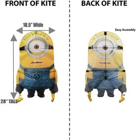 img 2 attached to Skypals Licensed Despicable Me Minions Carl Kite 28-Inch Tall by WindNSun