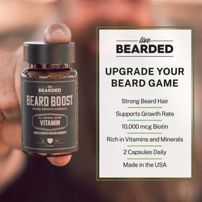 img 1 attached to Live Bearded Multivitamins Vitamin Support