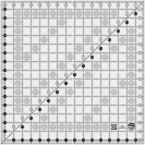 img 4 attached to 📏 Enhance Your Quilting Precision with Creative Grids Quilt Ruler 16-1/2in Square - CGR16