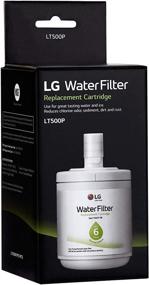 img 2 attached to 🌊 LG LT500P Refrigerator Water Filter: 6 Month / 500 Gallon Capacity, NSF42 Certified (ADQ72910911, White) - Replacement Guide and Reviews