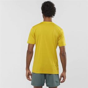 img 1 attached to Salomon Agile Training Tee M Men's Clothing