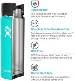 img 3 attached to ☕ Graphite Hydro Flask Travel Coffee Stainless Steel Flask, 20 oz