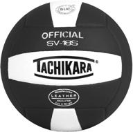 🏐 tachikara composite leather volleyball - institutional quality, royal-white logo